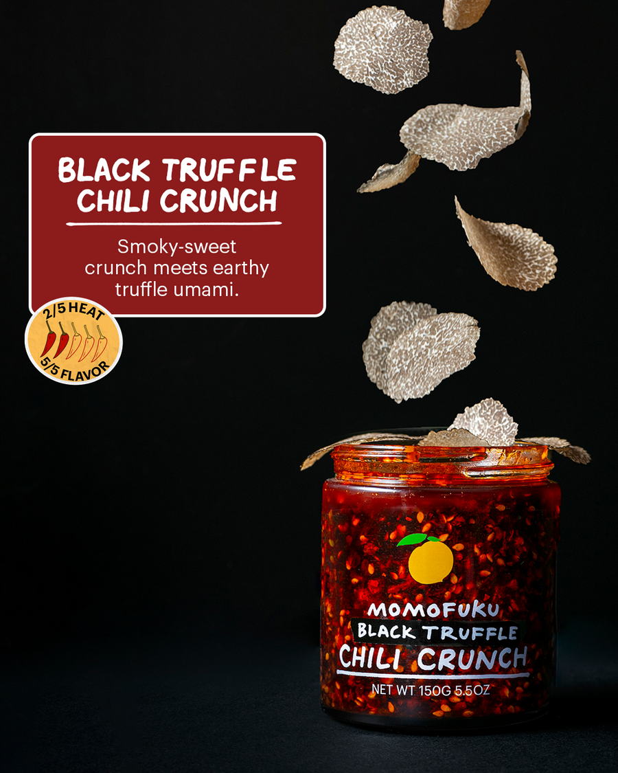 Black Truffle Chili Crunch - Airy Seasonal Crunch Assortment