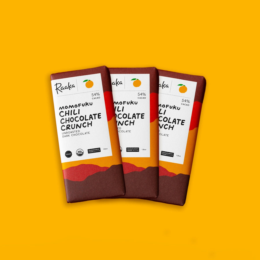 Chili Chocolate Crunch Bar 3-Pack - Bright Boutique Bar Assortment